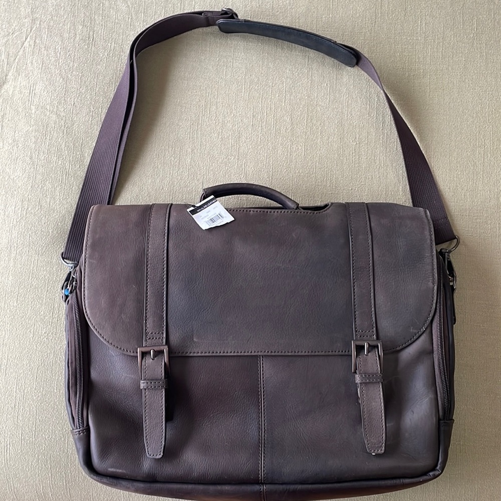 Wilson’s Leather Vaqueta Briefcase *brand new*